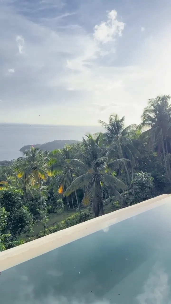 Villa with ocean view